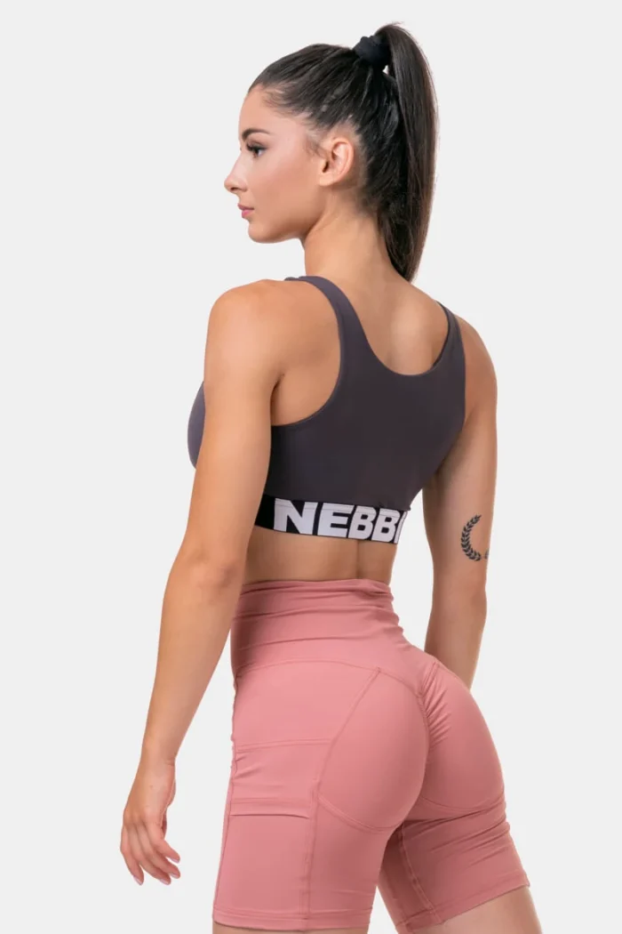 Smart Zip Front Sports Bra  Topper