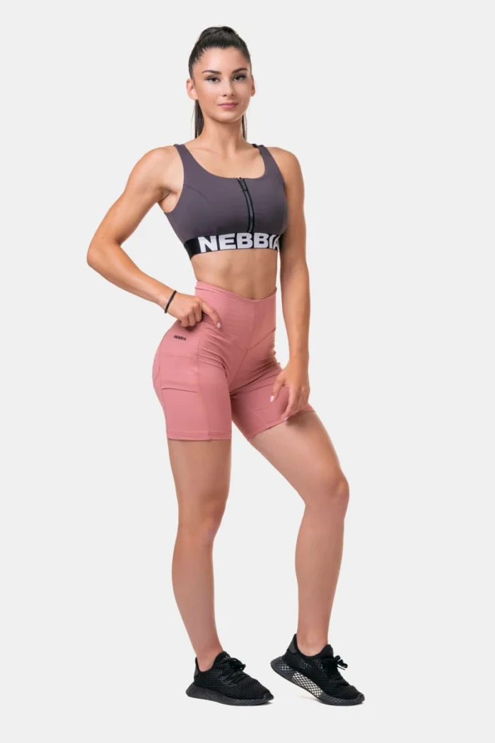 Smart Zip Front Sports Bra  Topper