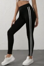 Soft Stripes Tights Black - S Tights / Leggings