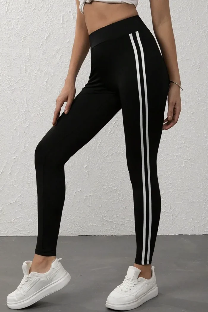 Soft Stripes Tights Black - S Tights / Leggings